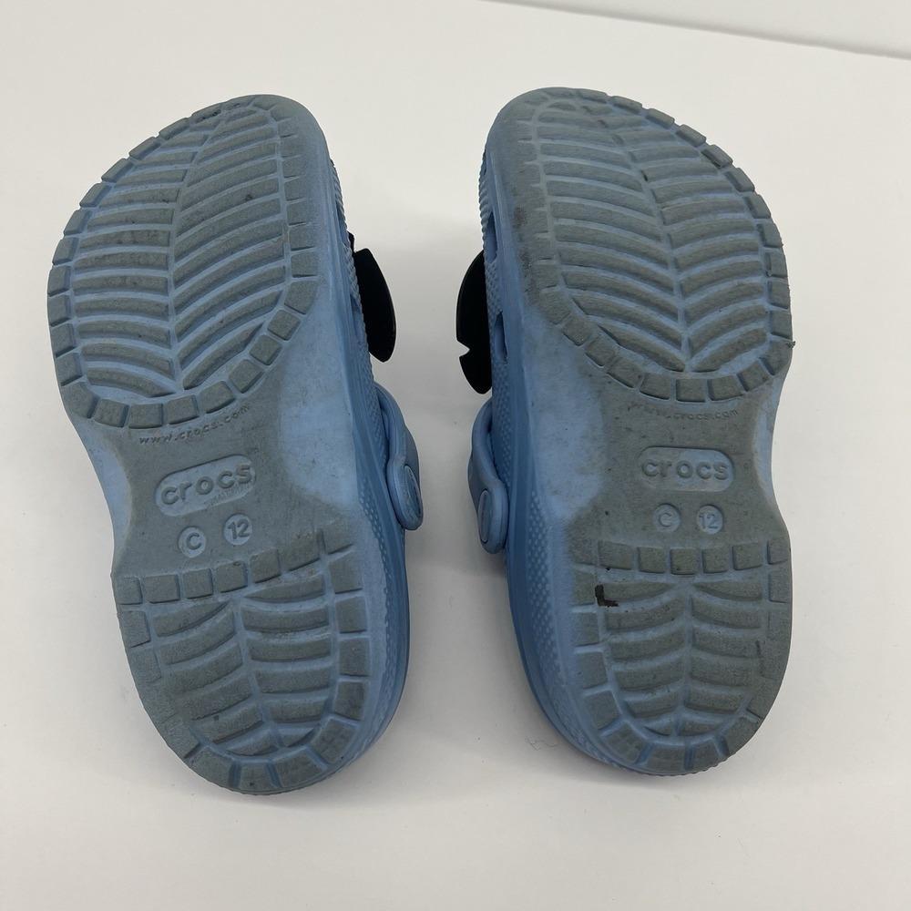 Disney Lilo & Stitch Crocs Kids Shoe Sizes 12 Classic Clog Blue Slip On - Picture 6 of 6